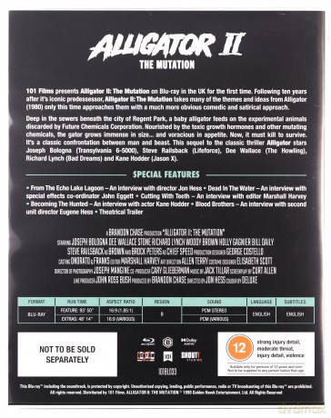 Alligator / Alligator II: The Mutation [2xBlu-Ray 4K]+[2xBlu-Ray]