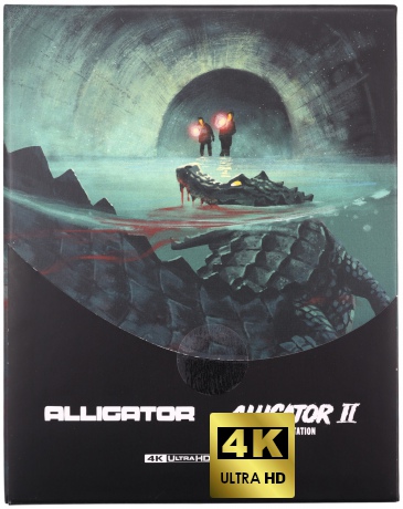 Alligator / Alligator II: The Mutation [2xBlu-Ray 4K]+[2xBlu-Ray]