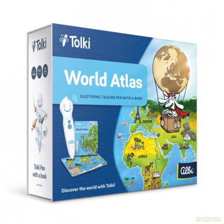 Tolki Pen + World Atlas [KSIĄŻKA]