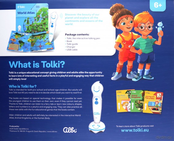 Tolki Pen + World Atlas [KSIĄŻKA]