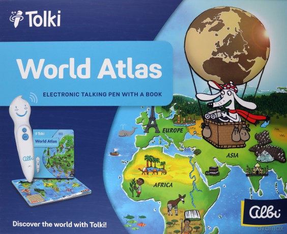 Tolki Pen + World Atlas [KSIĄŻKA]
