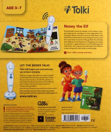 Tolki book Learning with Fairytales [KSIĄŻKA]