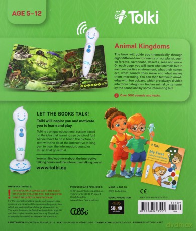 Tolki book Animal Kingdoms [KSIĄŻKA]