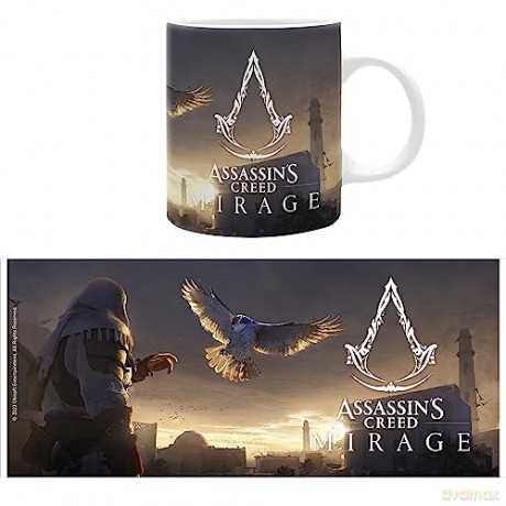 ASSASSIN'S CREED - Kubek - 320 ml - Basim and eagle Mirage - subli