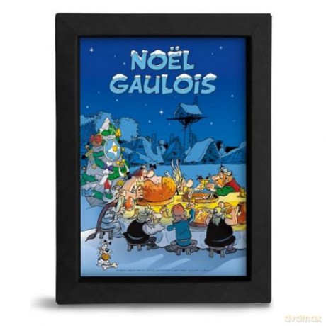 ASTERIX - Kraft Frame - GAULISH CHRISTMAS (15x20cm)