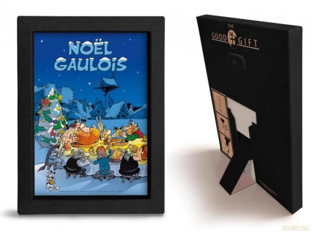 ASTERIX - Kraft Frame - GAULISH CHRISTMAS (15x20cm)