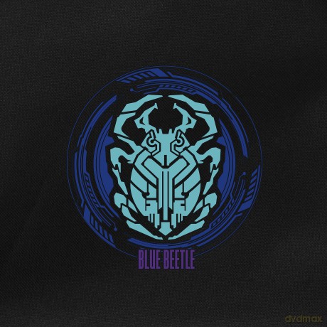 DC COMICS - backapck black - Blue Beetle Logo