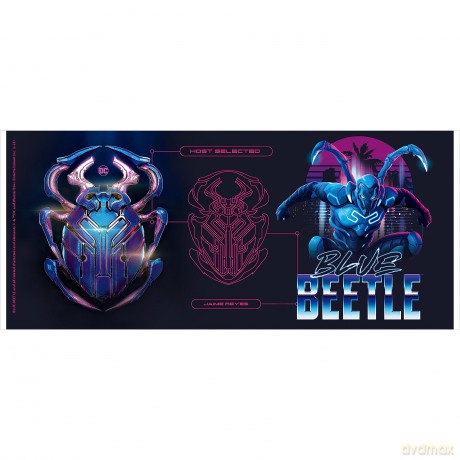 DC COMICS - Kubek - 320 ml - Blue Beetle neon - subli