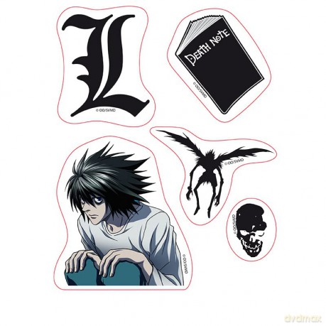 DEATH NOTE - Naklejki - 16x11cm/ 2 sheets - Death Note Icons