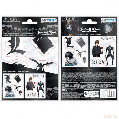 DEATH NOTE - Naklejki - 16x11cm/ 2 sheets - Death Note Icons