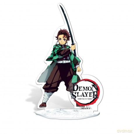DEMON SLAYER - Pck Tumbler with straw 470ml + Acryl + Stickers