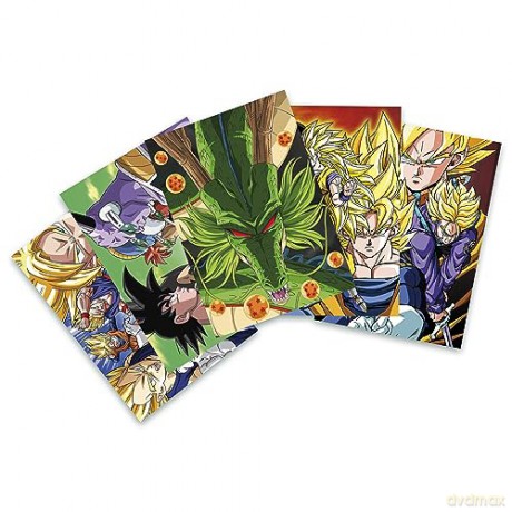 DRAGON BALL - Zestaw prezentowy Kubek 320ml + Akryowa figurka + Pocztówki Goku