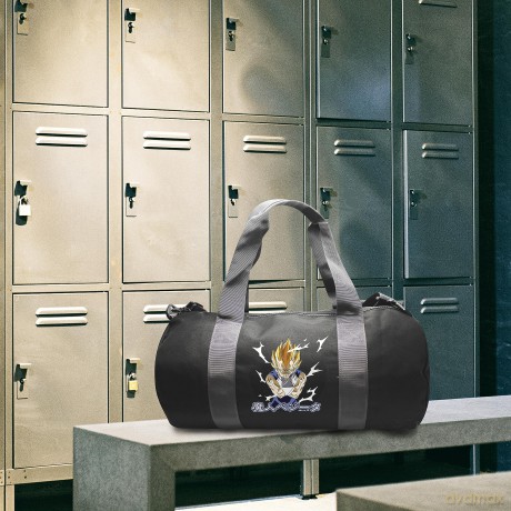 DRAGON BALL - Sport bag Majin Vegeta- Grey/Black