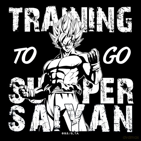 DRAGON BALL - Sport bag Training to go Super Saiyan- Grey/Black