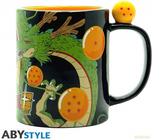 DRAGON BALL SUPER - Kubek 3D handle - Shenron & Dragon Balls