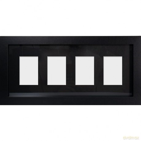 GBEYE - Trading Card Collector Frame 4 position Black (40x17cm)