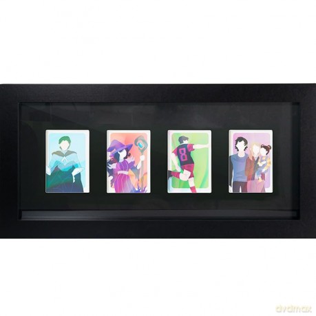 GBEYE - Trading Card Collector Frame 4 position Black (40x17cm)