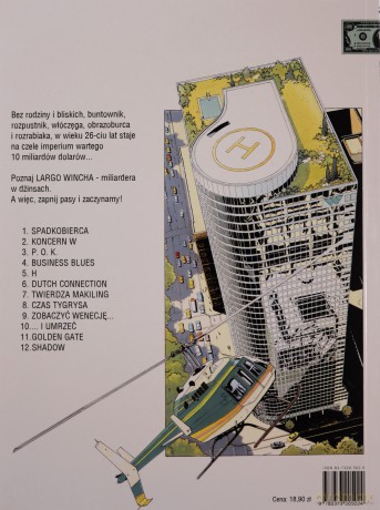 Largo Winch. Tom 3. P.O.K. - Jean van Hamme, Philippe Francq [KSIĄŻKA]