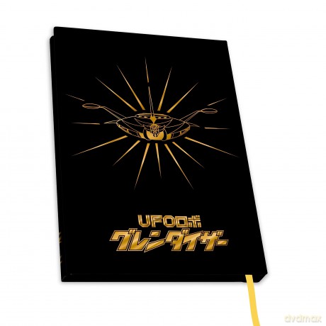 GRENDIZER - Premium A5 Notebook Gold Grendizer