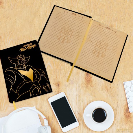 GRENDIZER - Premium A5 Notebook Gold Grendizer