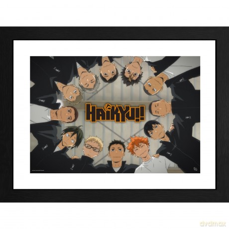 HAIKYU!! - Plakat w ramie Karasuno Fight (30x40)