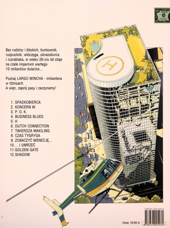 Largo Winch. Tom 4. Business blues - Jean van Hamme, Philippe Francq [KSIĄŻKA]