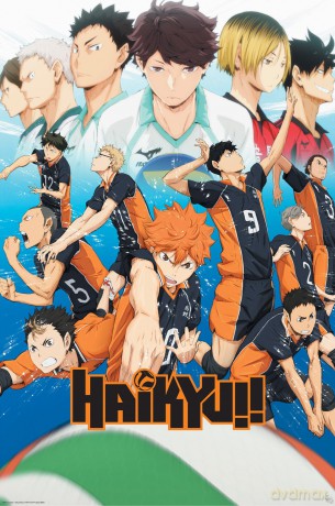 HAIKYU!! - Poster Maxi 91.5x61 - Key art season 1