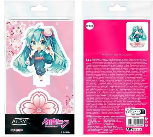 HATSUNE MIKU - Akrylowa figurka - Sakura Hatsune Miku 10cm