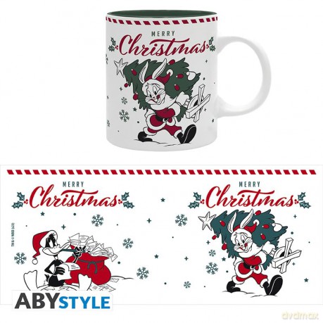 LOONEY TUNES - Kubek - 320ml  MERRY CHRISTMAS