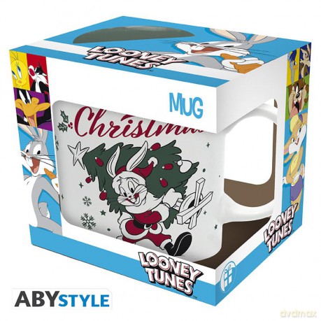 LOONEY TUNES - Kubek - 320ml  MERRY CHRISTMAS