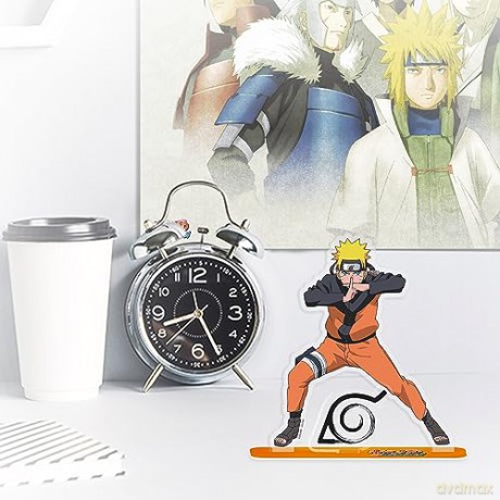 NARUTO SHIPPUDEN - Zestaw prezentowy Kubek 320ml + Akryowa figurka + Pocztówki Naruto