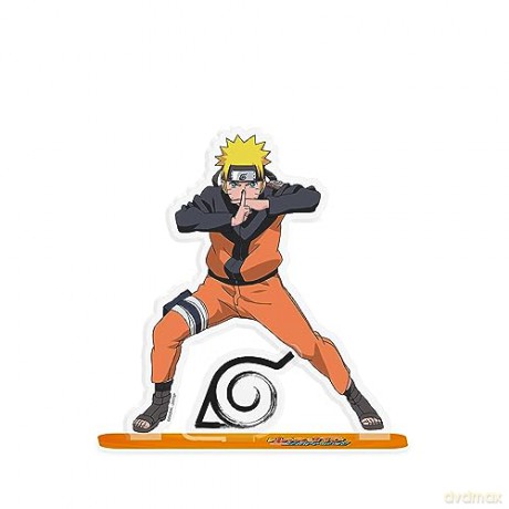 NARUTO SHIPPUDEN - Zestaw prezentowy Kubek 320ml + Akryowa figurka + Pocztówki Naruto