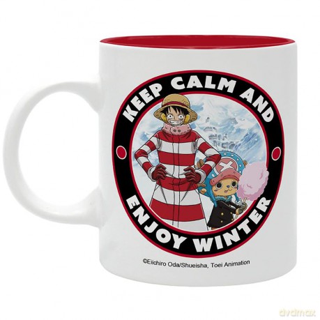 ONE PIECE - Kubek - 320ml  KEEP CALM AND ENJOY WINTER