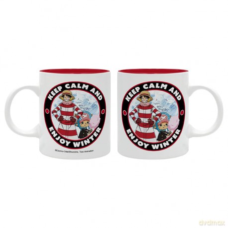 ONE PIECE - Kubek - 320ml  KEEP CALM AND ENJOY WINTER