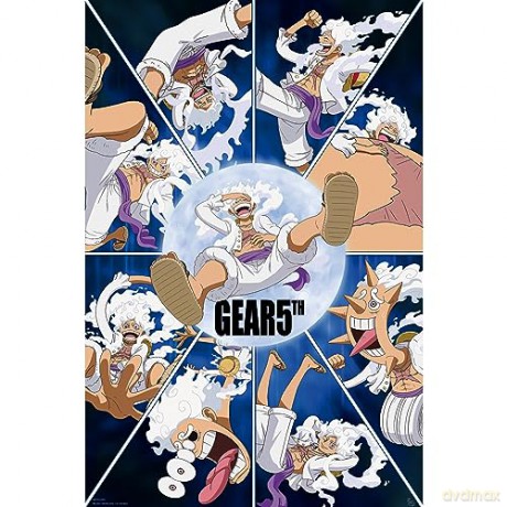 ONE PIECE - Poster Maxi 91.5x61 - Gear 5th Looney