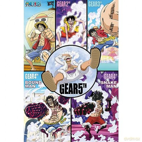 ONE PIECE - Poster Maxi 91.5x61 - Gears history