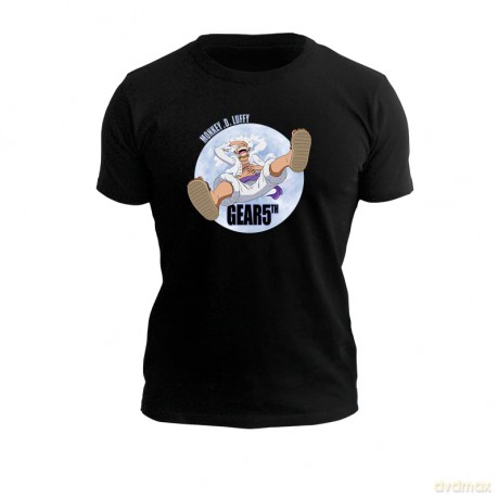 ONE PIECE - Tshirt Gear 5th - man SS black - new fit