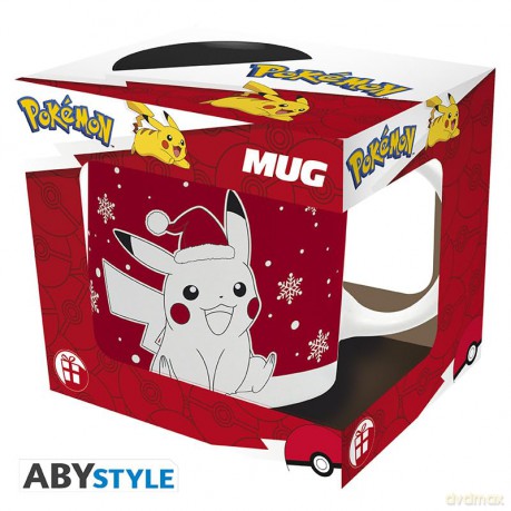 POKEMON - Kubek - 320ml - ELECTRIC CHRISTMAS