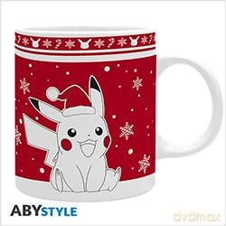 POKEMON - Kubek - 320ml - ELECTRIC CHRISTMAS