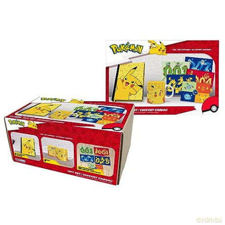 Kubek + notaes + widokówka POKEMON - Pck A5 Notebook + Mug320ml + Postcards Pikachu