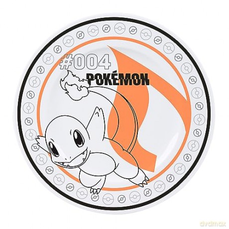 POKEMON - Set of 4 Plates - Starters + Pikachu