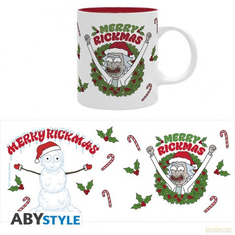RICK AND MORTY - Kubek - 320ml  MERRY RICKMAS