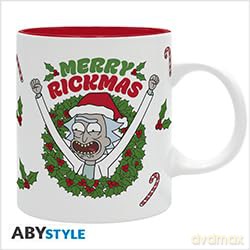 RICK AND MORTY - Kubek - 320ml  MERRY RICKMAS