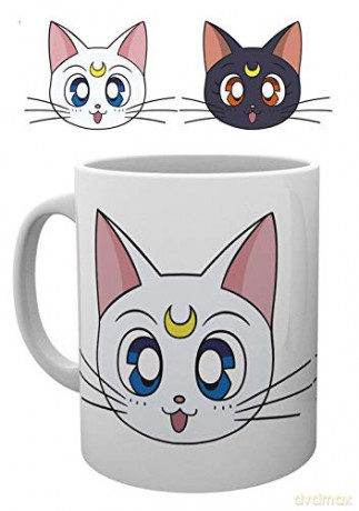 SAILOR MOON - Kubek - 320 ml - Luna & Artemis - subli - box
