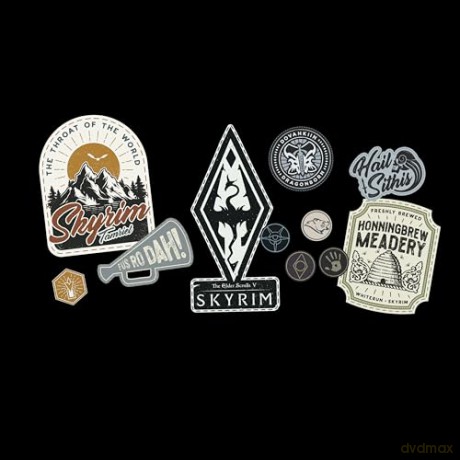 SKYRIM - Toiletry Bag Badges