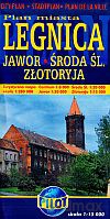 Legnica. Plan miasta w skali 1:15 000 [KSIĄŻKA]