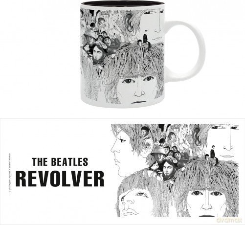 THE BEATLES - Kubek - 320 ml - Revolver - subli - box