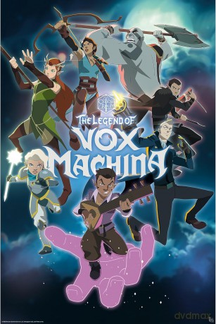 THE LEGEND OF VOX MACHINA - Poster Maxi 91.5x61 - Group