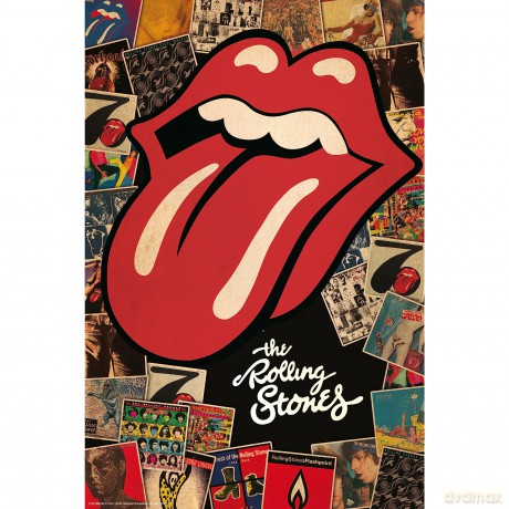 THE ROLLING STONES - Poster Maxi 91.5x61 - Collage