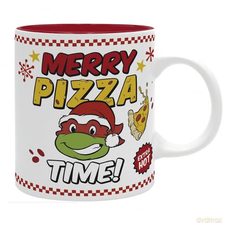 TMNT - Kubek - 320ml  MERRY PIZZA TIME!